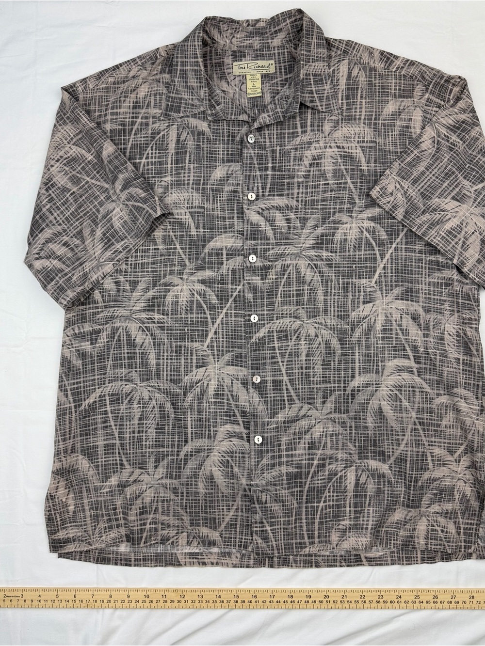 Tori Richard Texture button down